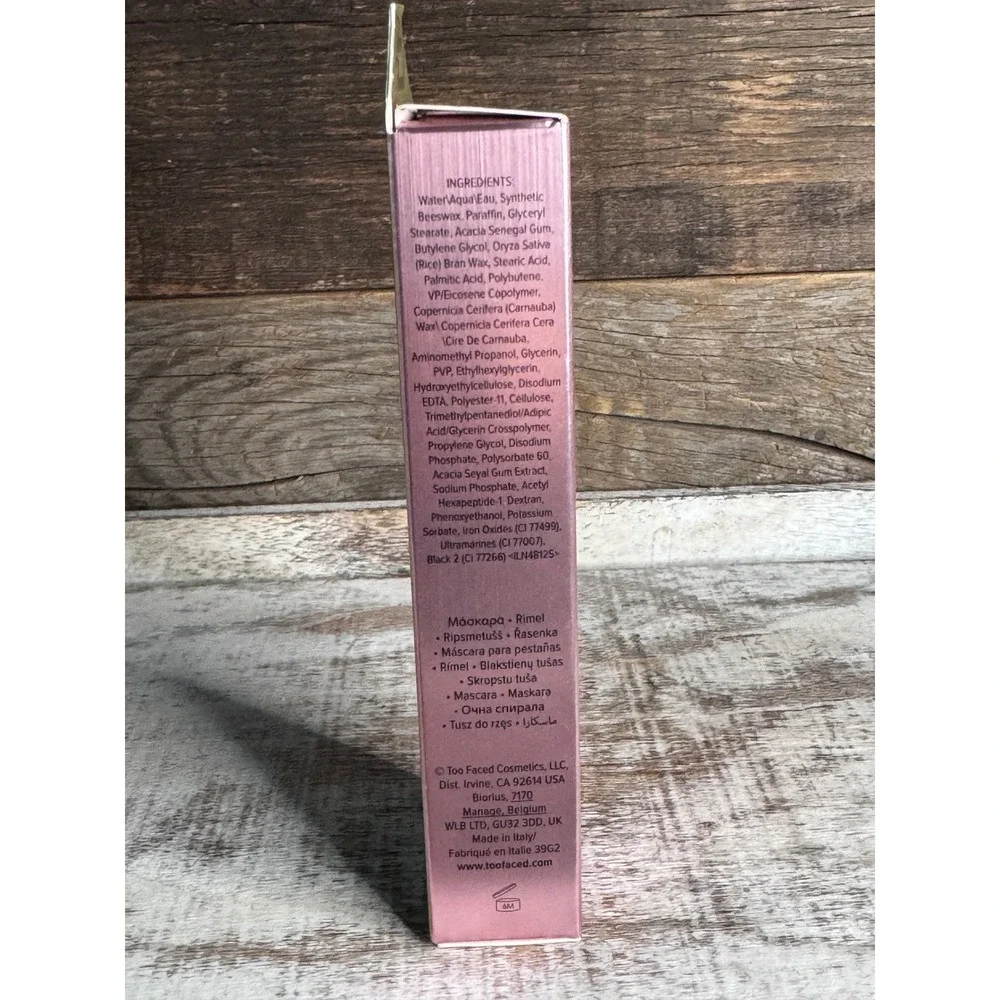 Too Faced Better Than Sex Mascara | FB1 Black | Full Size | MSRP $29